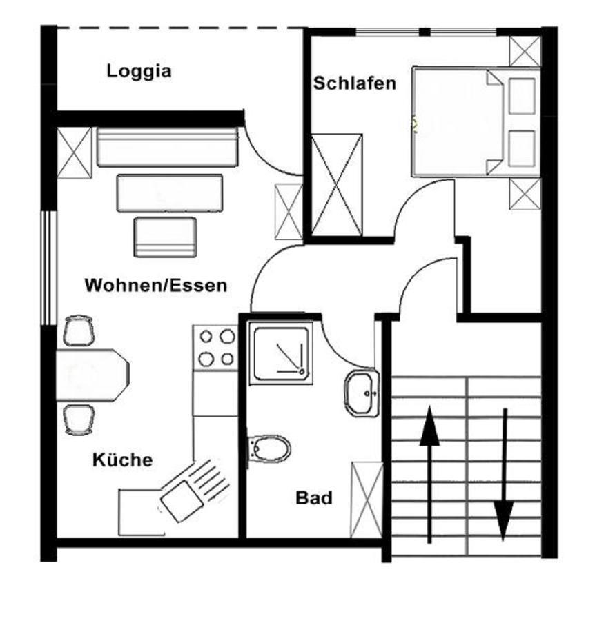 Ferienwohnung Haus Staffelbergblick Bad Staffelstein Exteriör bild